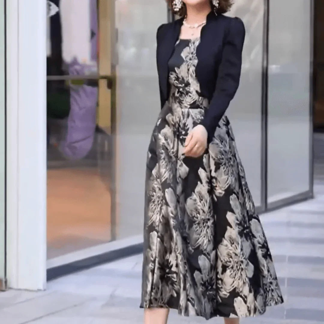 Vestido Clássico Mademoiselle™ / O Glamour Atemporal da Moda Vintage em uma Única Peça! - ModernLar