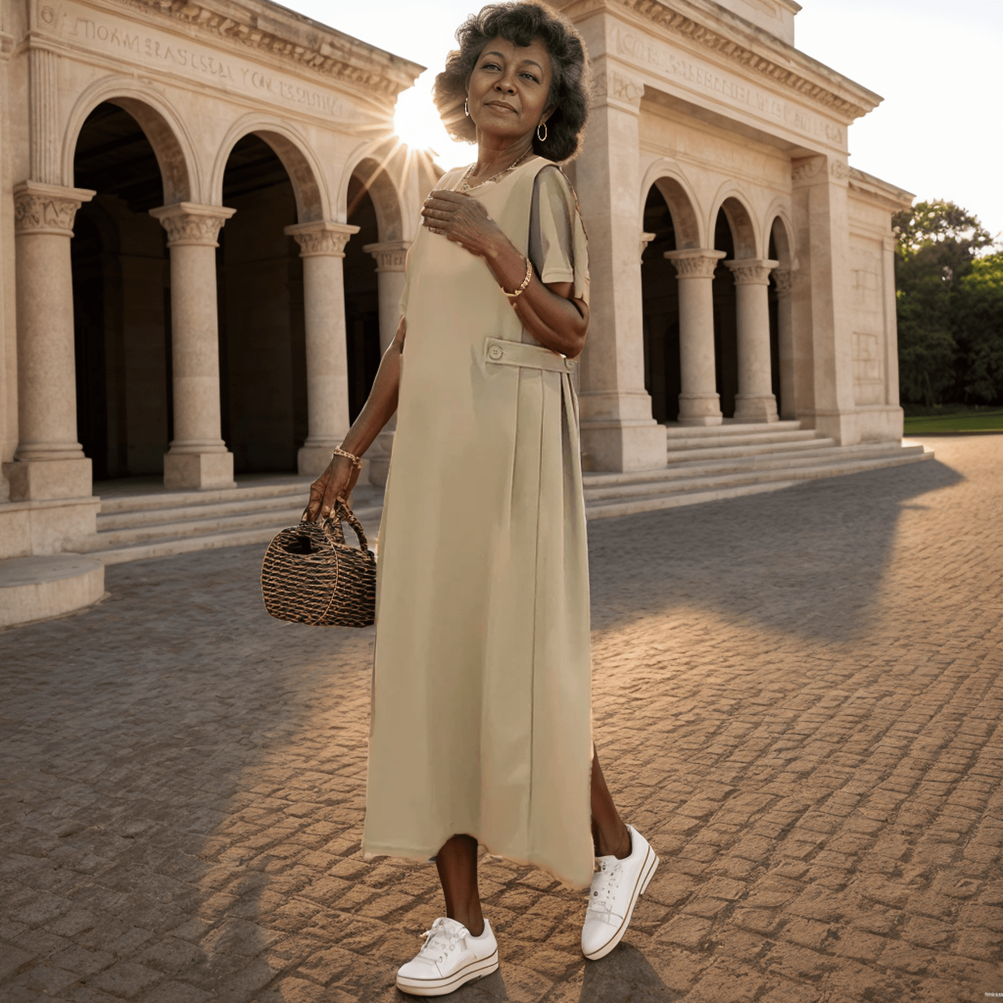 Vestido Despojado Alice™ em Algodão Soft / Caimento Soltinho e Conforto para o seu Dia a Dia! - ModernLar
