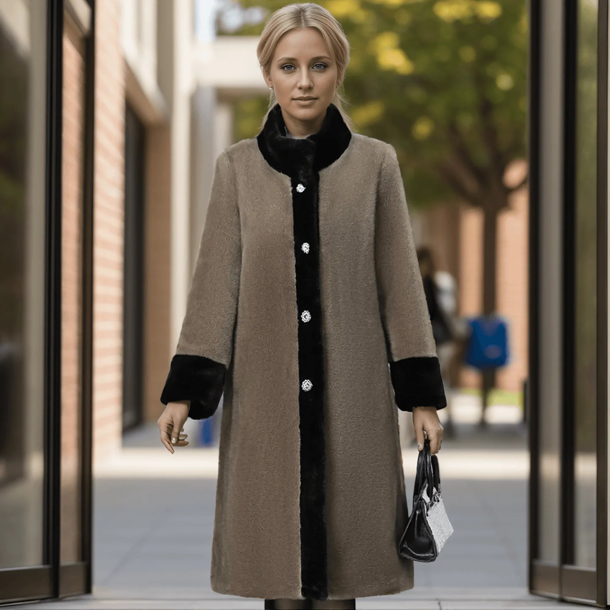 Casaco Saint Moritz™ em Veludo Artificial de Luxo / Conforto e Requinte para os Dias Mais Frios do Ano! - ModernLar