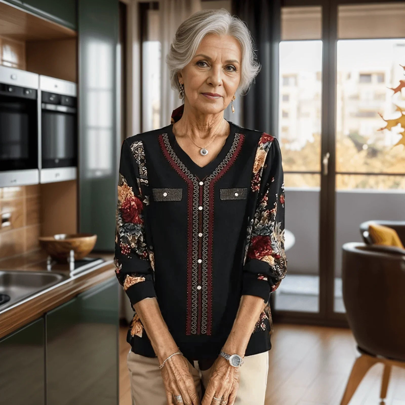 (Compre 1 e Leve 2) Suéter Vênus™ em Tricot / Elegância Clássica e Conforto para Todos os Momentos! - ModernLar