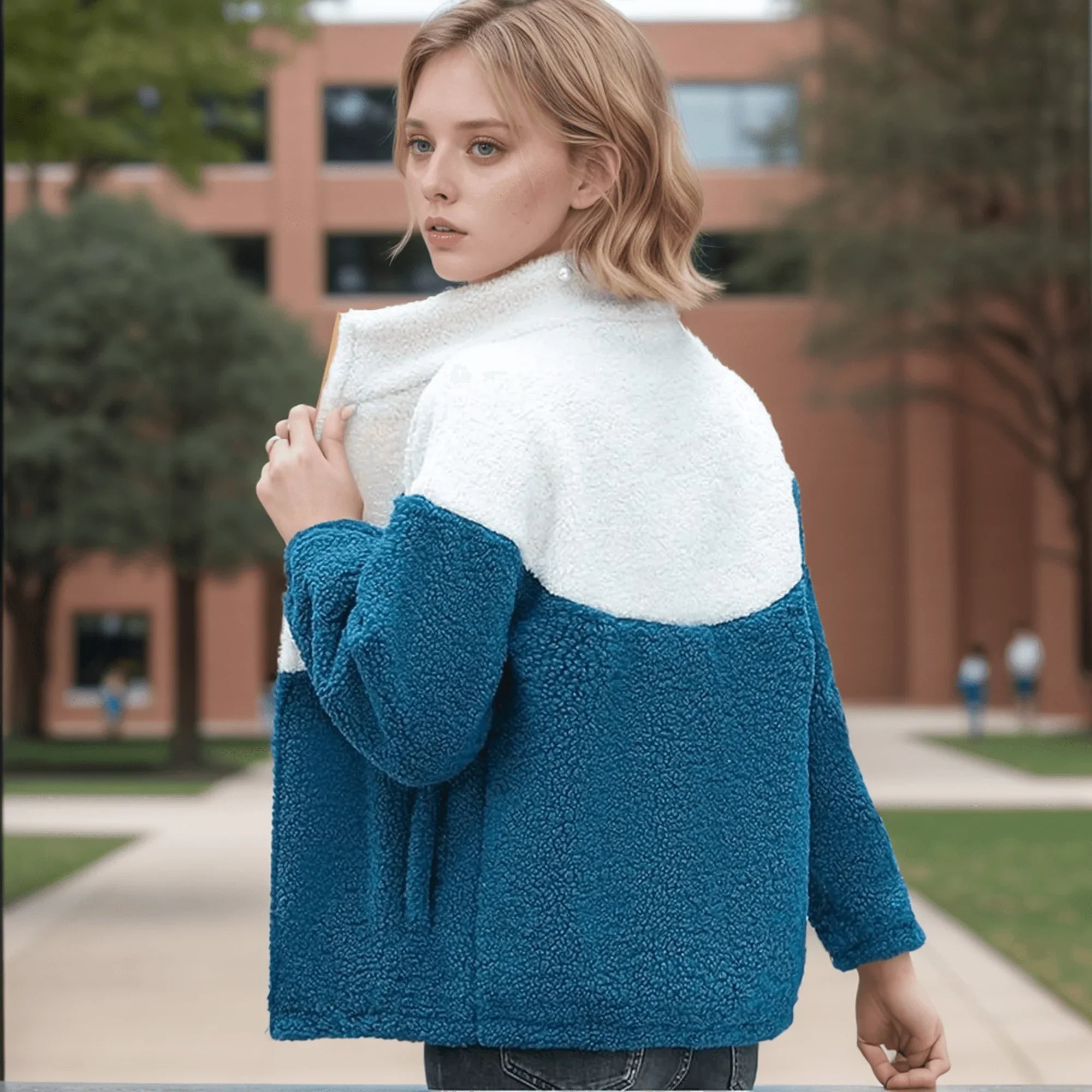 Jaqueta Plush Hera™ Peluciada / Conforto, Estilo e Aconchego para o Inverno 2024! - ModernLar