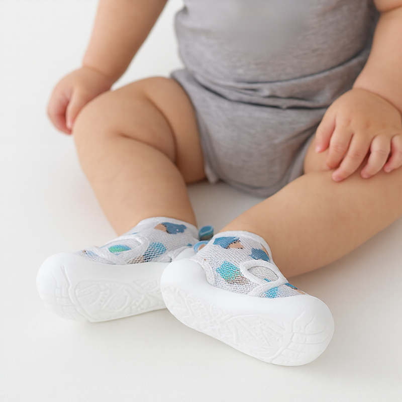 Tênis de Bebê BabyComfort™ com Proteção Anatômica Flexível e Solado Antiderrapante / O Primeiro Passo com Conforto e Segurança!