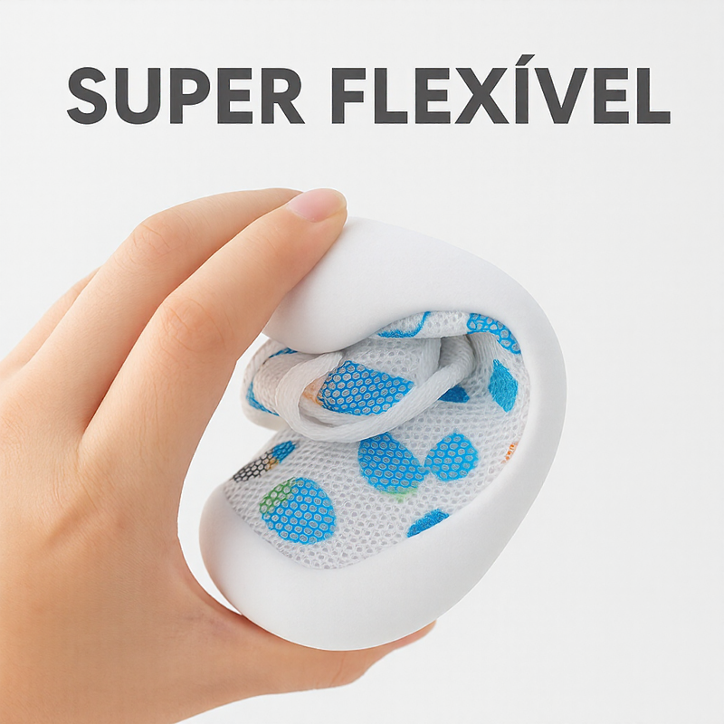 Tênis de Bebê BabyComfort™ com Proteção Anatômica Flexível e Solado Antiderrapante / O Primeiro Passo com Conforto e Segurança!