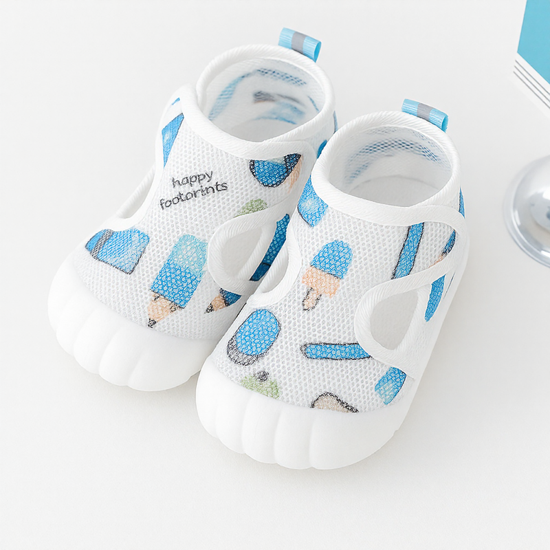 Tênis de Bebê BabyComfort™ com Proteção Anatômica Flexível e Solado Antiderrapante / O Primeiro Passo com Conforto e Segurança!