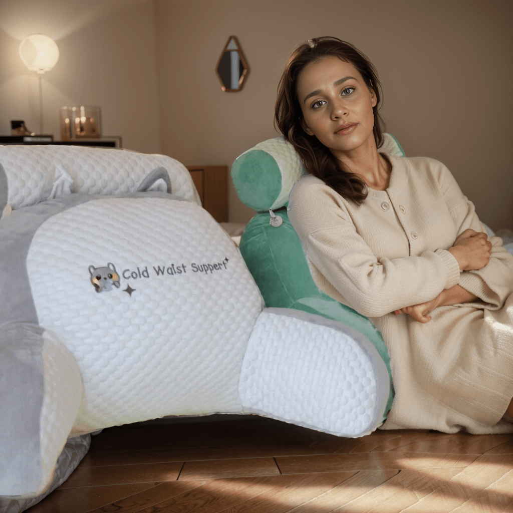 Almofada Ergonômica Lovely Deluxe™ / O Melhor Suporte ao Seu Corpo Enquanto Você Relaxa, Lê ou Assiste TV! - ModernLar