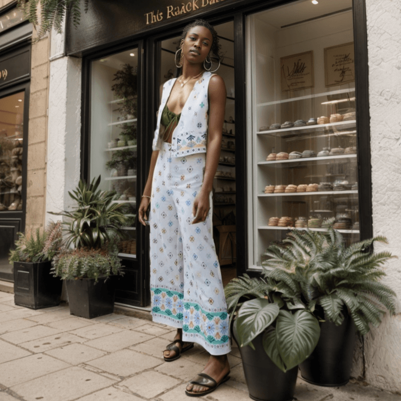 Conjunto Gorete: Versatilidade Floral para Todas as Ocasiões - ModernLar