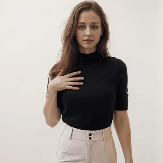 Calças Signature Tailor™ com Estilo Alfaiataria / Elegância Clássica e Cintura Alta - ModernLar