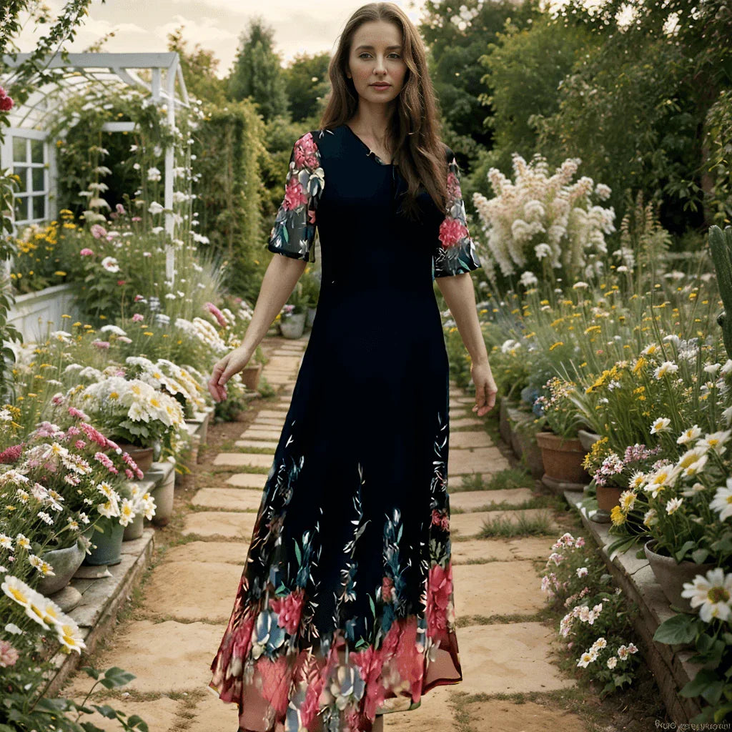 Vestido Floral Labelle™ Super Fluidez / O Vestido que Toda Mulher Sempre Sonhou em Ter! - ModernLar
