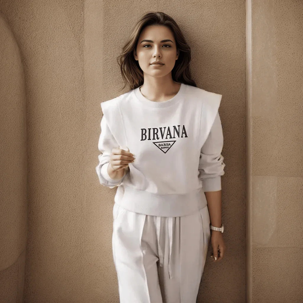 Conjunto Birvana™ de Blusa + Calça em Moletinho / Design Chique e Conforto Incomparável! - ModernLar