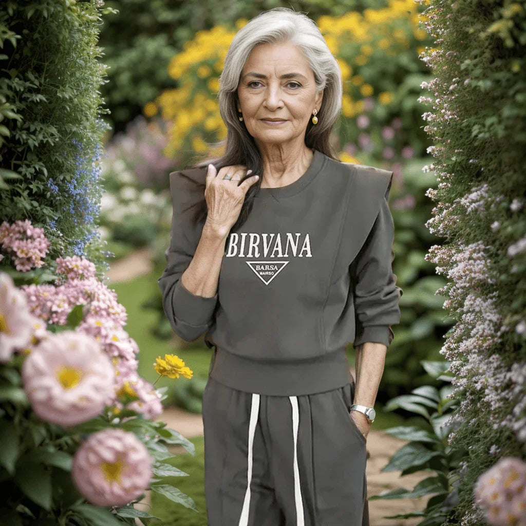 Conjunto Birvana™ de Blusa + Calça em Moletinho / Design Chique e Conforto Incomparável! - ModernLar