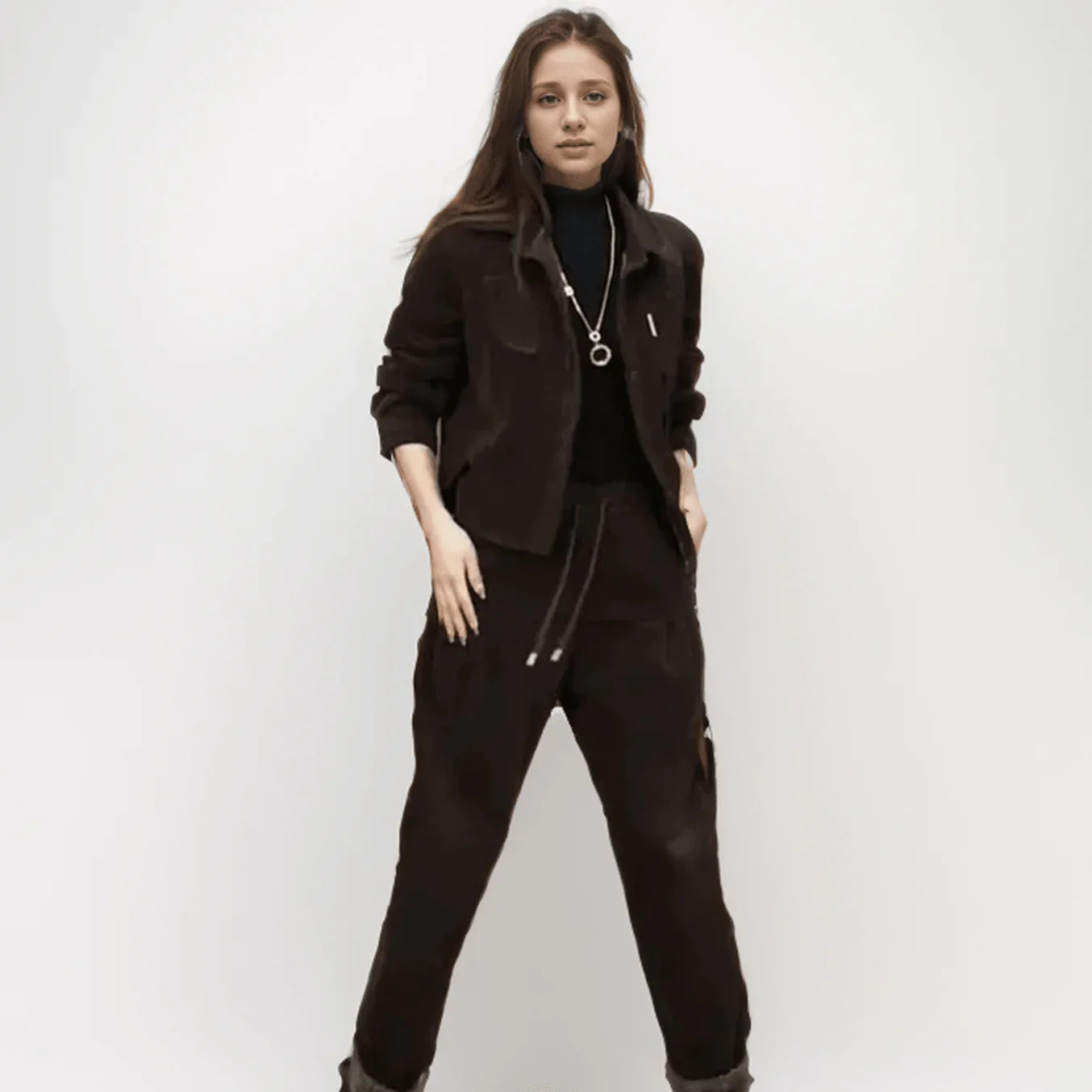 Conjunto Moscou™ Em Cotelê Super Macio / Acabamento Peluciado e Charme para o Inverno! - ModernLar