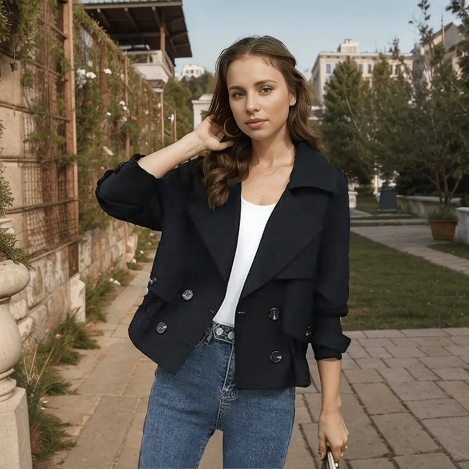 Jaqueta Estilo Blazer Ariella™ / A União Perfeita de Elegância e Conforto para Todas as Estações! - ModernLar