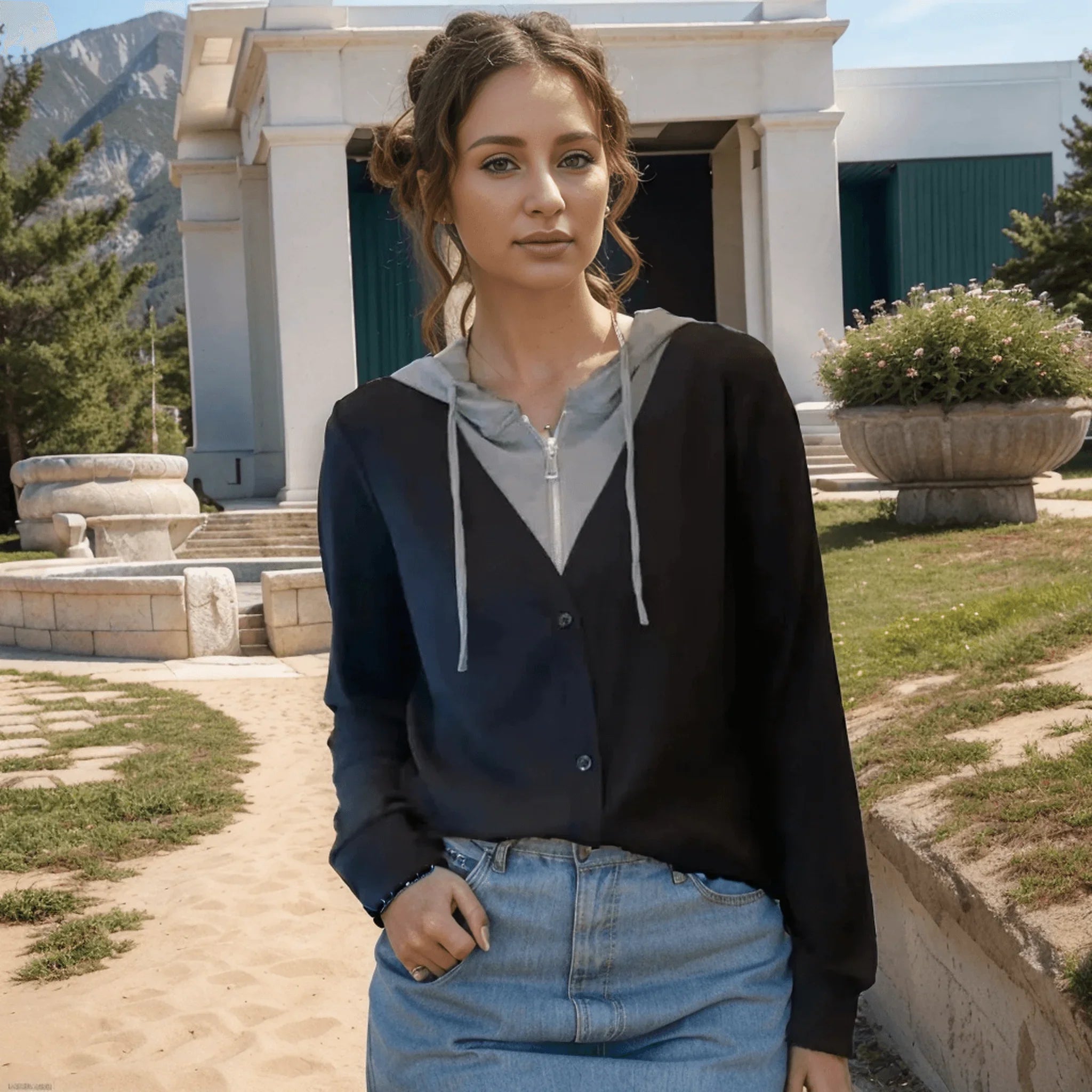 Jaqueta Cardigan Fátima™ Elegância Casual / Estilo e Aconchego em Uma Peça Única! - ModernLar
