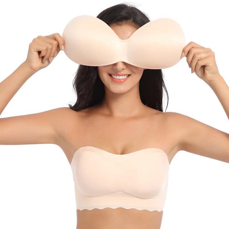 Kit com 4 Sutiãs SoftLift™ em Seda Gelo / Os Únicos Que Você Escolhe se Quer Usar Com ou Sem Alça! - ModernLar