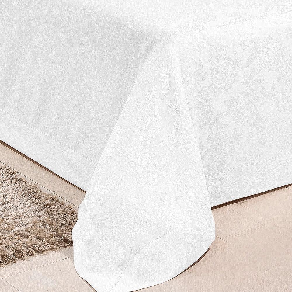 Jogo de Cobre Leito + Fronhas Royal Dreams™ / Desvende a Magia do Tecido Jacquard e Envolva-se na Sofisticação de Padrões Elevados! - ModernLar