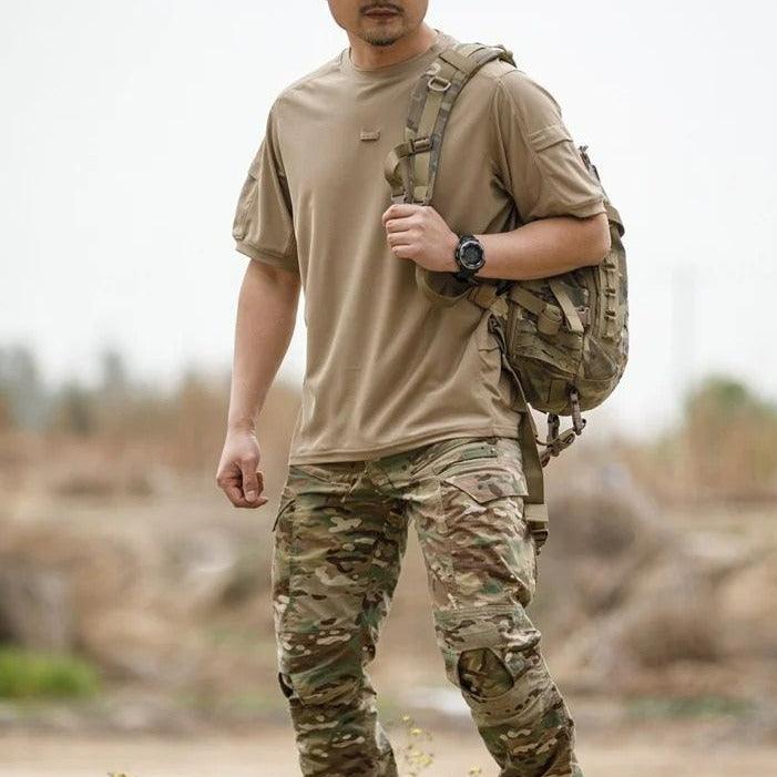Camiseta Tática Militar Maverick™ / Uma mistura imbatível de conforto, funcionalidade e estilo! - ModernLar