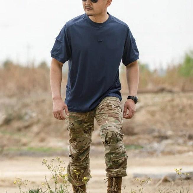 Camiseta Tática Militar Maverick™ / Uma mistura imbatível de conforto, funcionalidade e estilo! - ModernLar