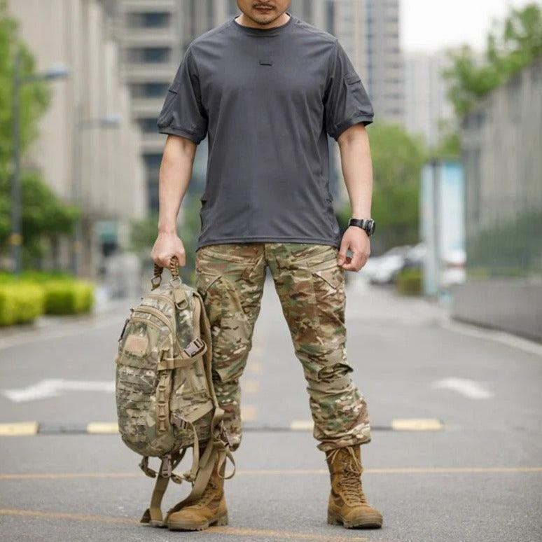 Camiseta Tática Militar Maverick™ / Uma mistura imbatível de conforto, funcionalidade e estilo! - ModernLar
