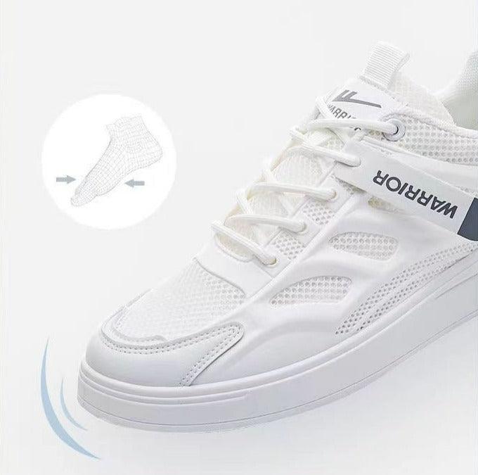 Tênis Casual Warrior™ com Design Aquático / O Tênis Branco Mais Prático e Rápido de Limpar do Mundo! - ModernLar