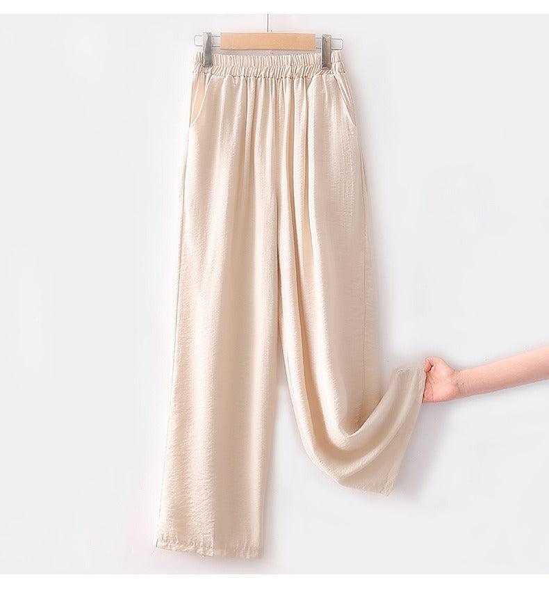 Conjunto Suzana de Camisa Floral + Calça Pantalona / Você Mulher Florescendo em Estilo e Elegância! - ModernLar