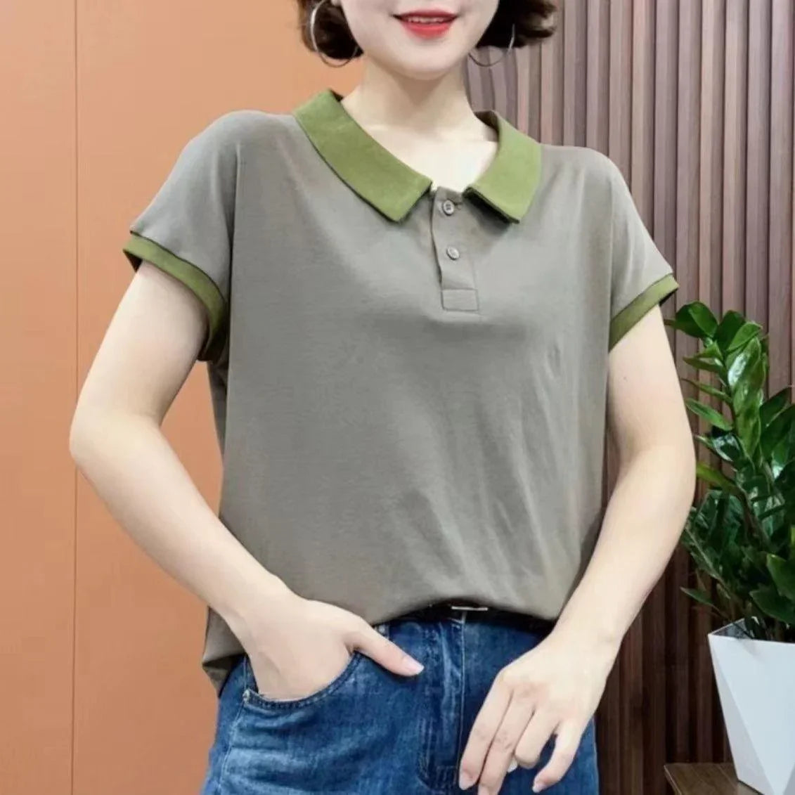 (Compre 2 Leve 3) Camiseta Polo Hevellyn™ Conforto Delicado / A Sinergia Perfeita entre Elegância e Conforto Diário! - ModernLar