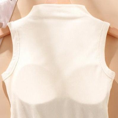 (Promoção Compre 2, Leve 3) Regatas Chic Summer™ com Bojo Embutido e Malha Viscoelástica / Conforto e Elegância para o Verão! - ModernLar