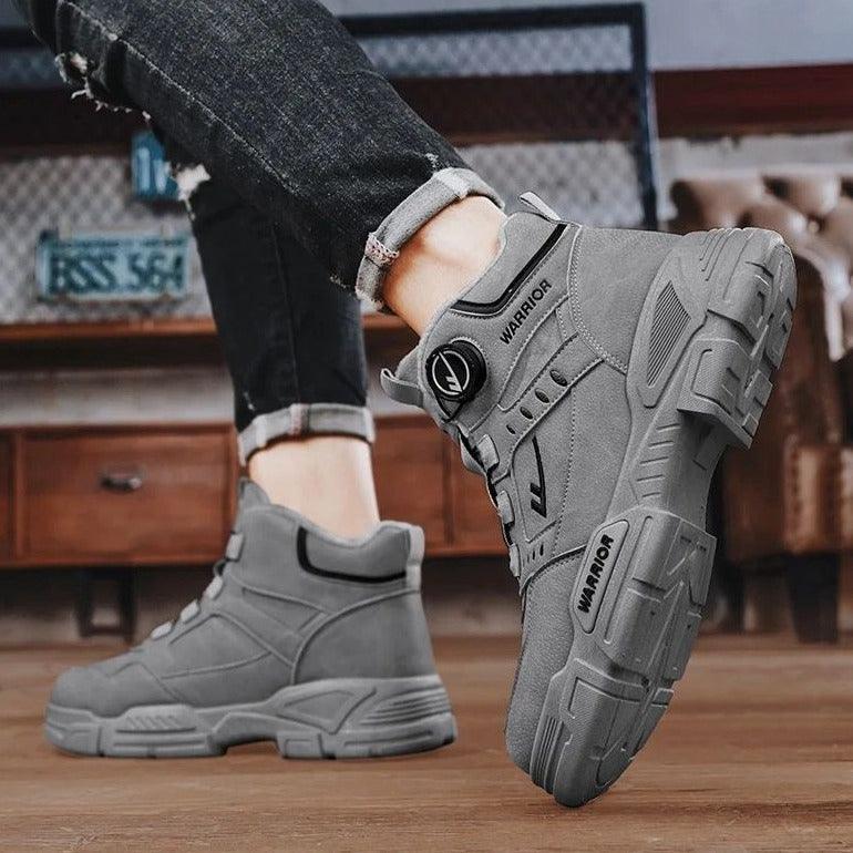 Coturno SanMarino™ Warrior com Inovador Cadarço em Polia / Resistencia, Robustez e Acabamento Premium para Encarar Qualquer Aventura! - ModernLar