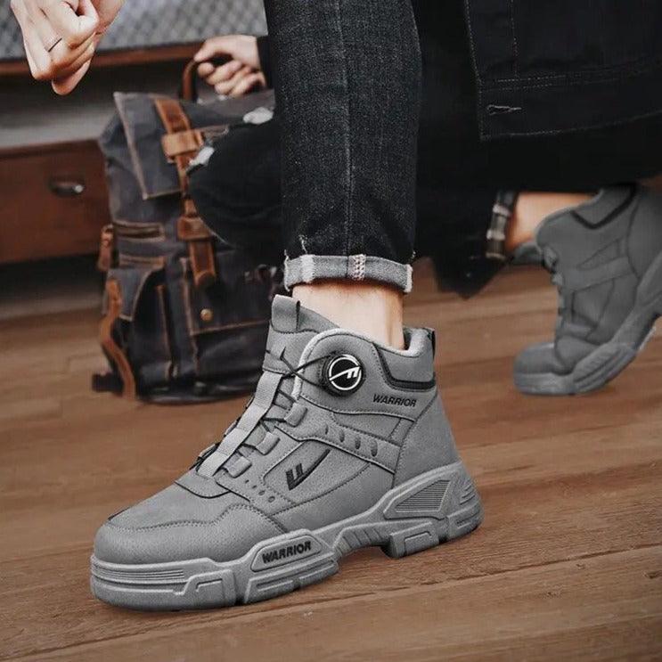 Coturno SanMarino™ Warrior com Inovador Cadarço em Polia / Resistencia, Robustez e Acabamento Premium para Encarar Qualquer Aventura! - ModernLar