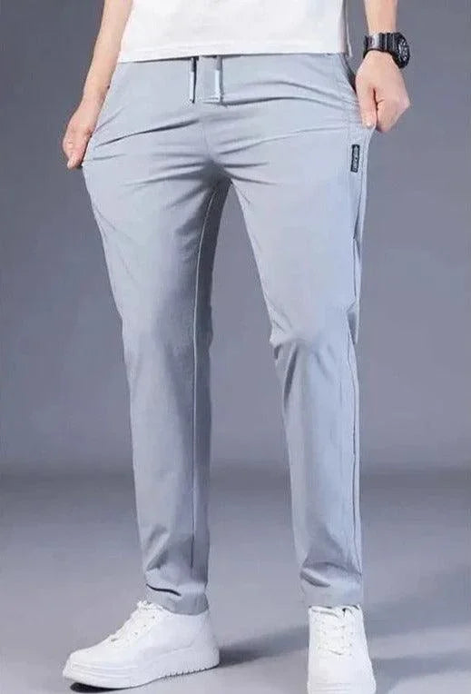 Calças Unissex Stronger em Seda Gelo / Kit com 3 Unidades (Preto, Cinza, Verde) - ModernLar