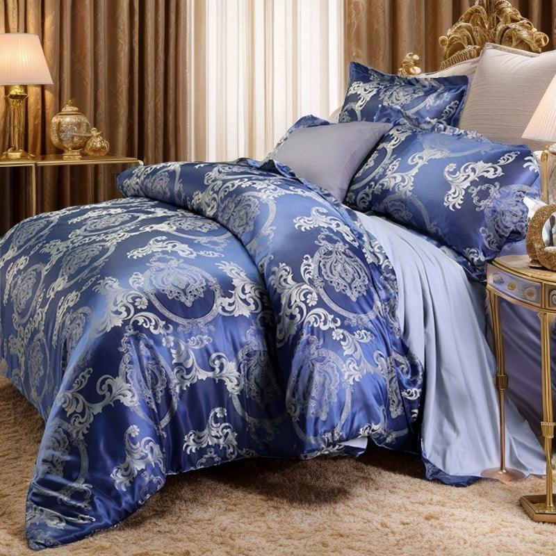 Conjunto de Roupas de Cama Estilo Barroco La Baronesa™ / Luxo & Elegância para Seu Quarto!
