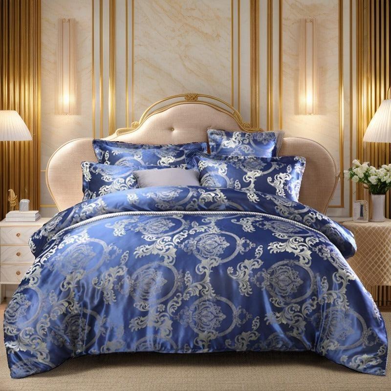 Conjunto de Roupas de Cama Estilo Barroco La Baronesa™ / Luxo & Elegância para Seu Quarto!