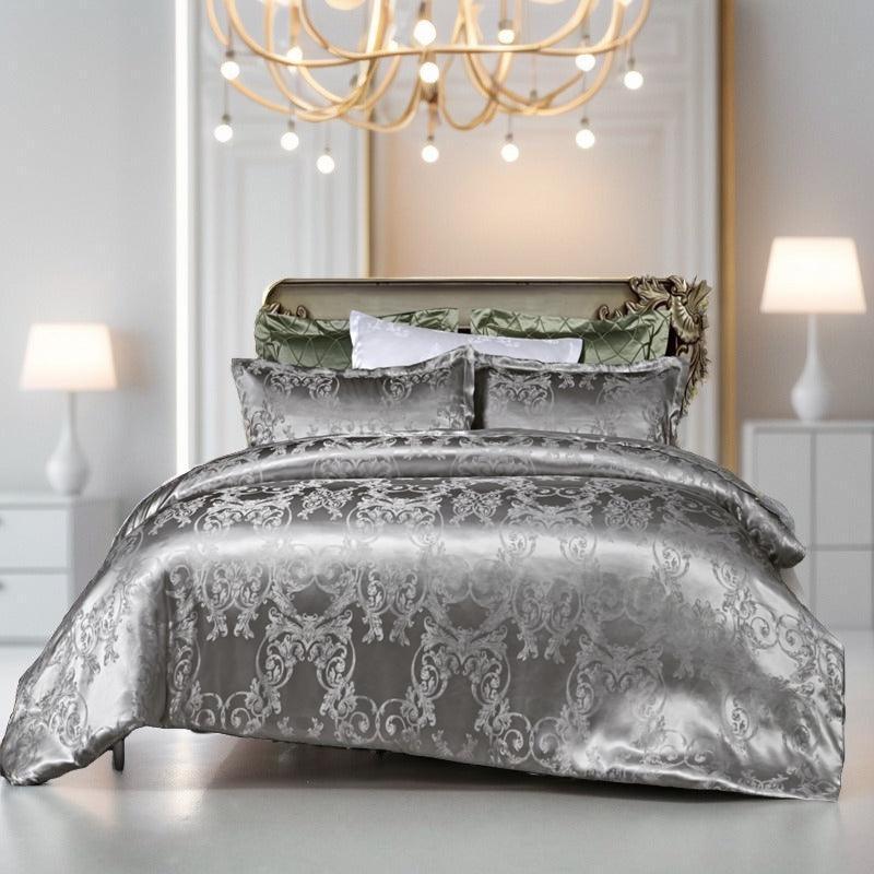 Conjunto de Roupas de Cama Estilo Barroco La Baronesa™ / Luxo & Elegância para Seu Quarto!