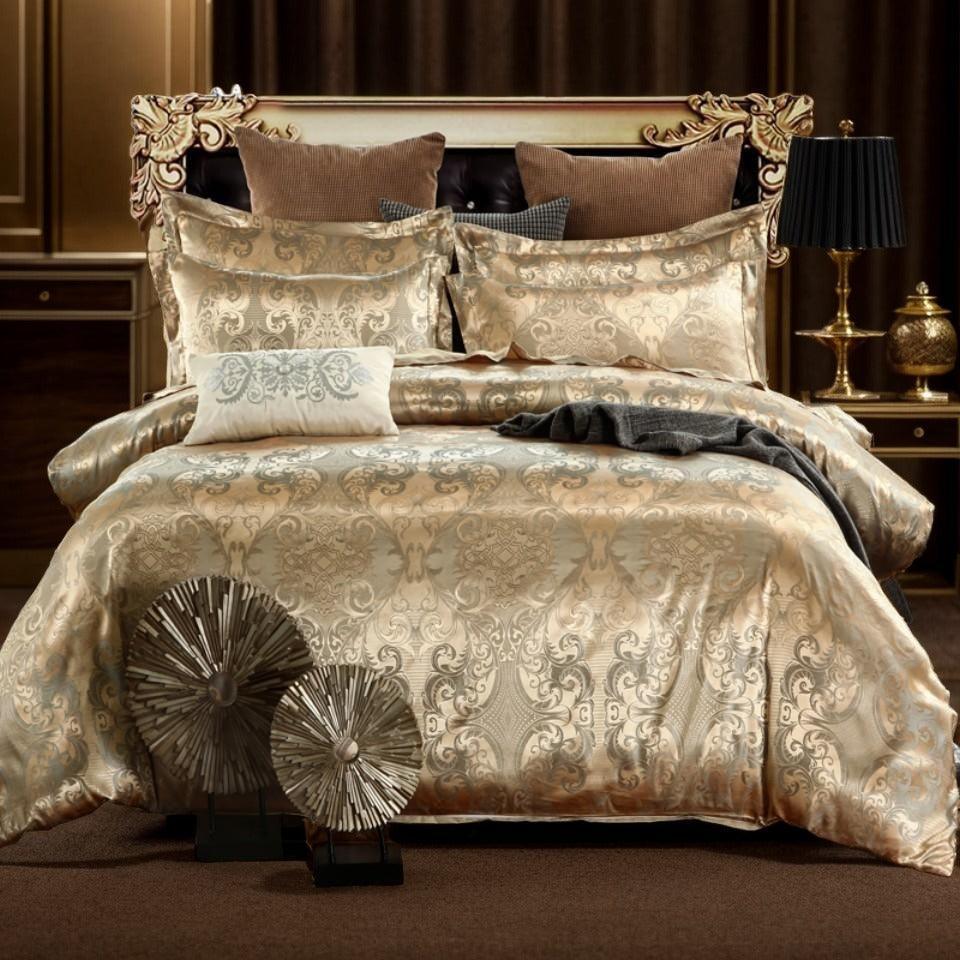 Conjunto de Roupas de Cama Estilo Barroco La Baronesa™ / Luxo & Elegância para Seu Quarto!