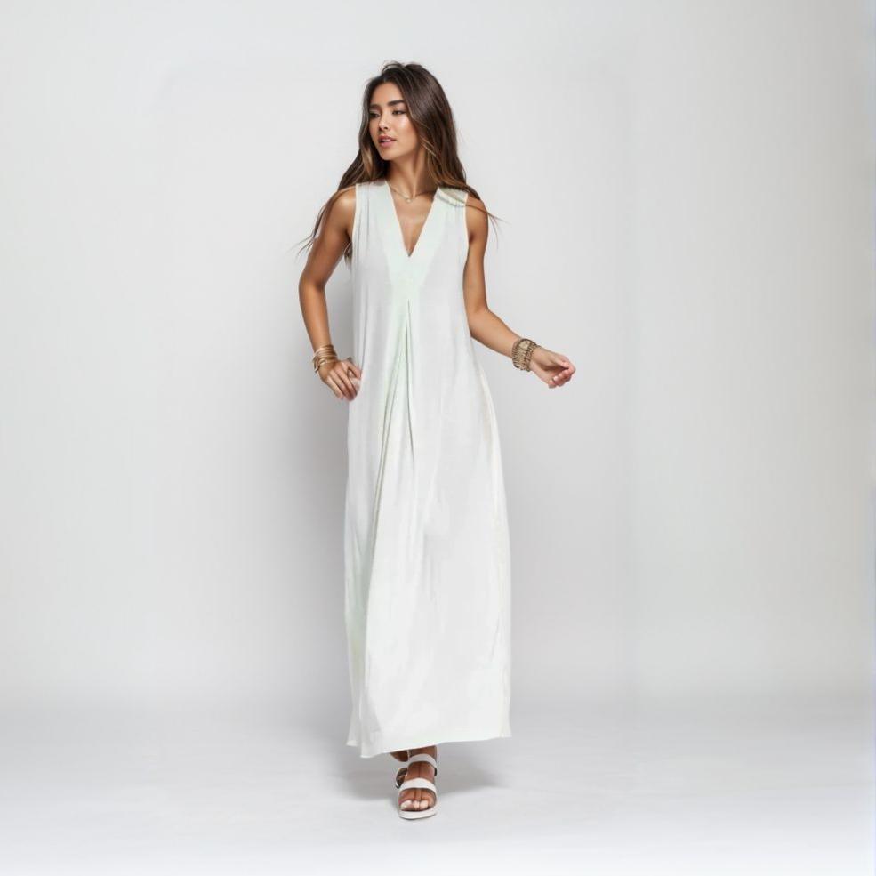 Vestido Donna Serena™ em Malha Silk com Caimento Requintado / Conforto Absoluto e Elegância Refinada em Cada Movimento!