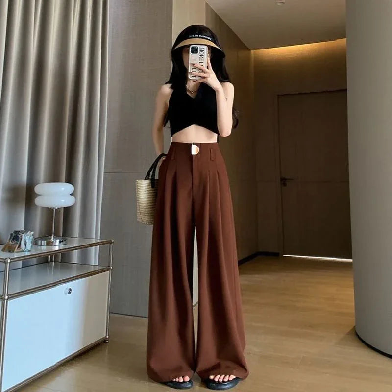 Calça Pantalona Verona™ em Gabardine Leve com Efeito Modelador / Elegância e Conforto que Valorizam Sua Silhueta!