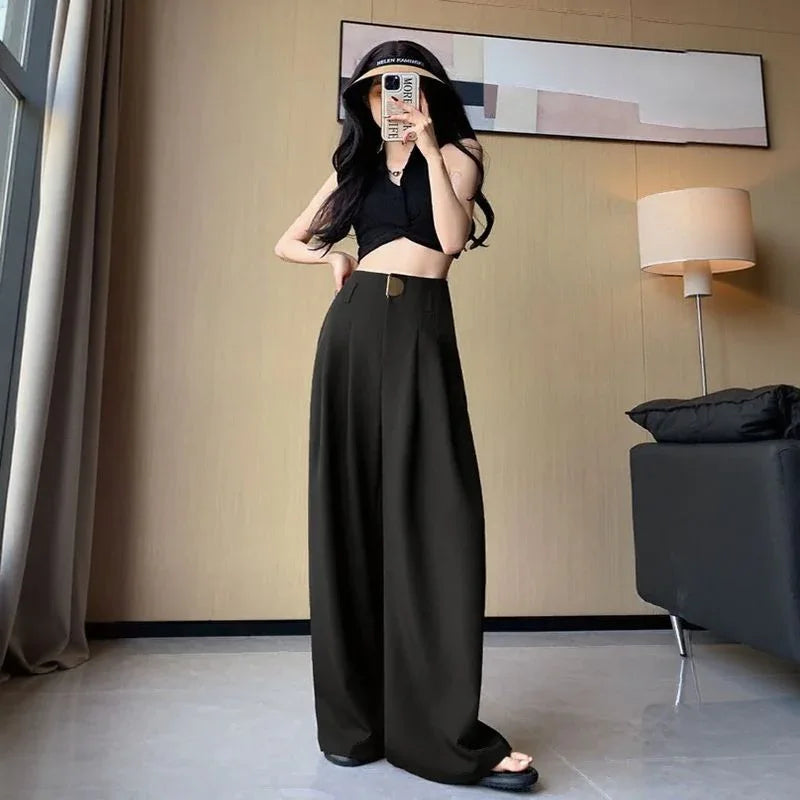 Calça Pantalona Verona™ em Gabardine Leve com Efeito Modelador / Elegância e Conforto que Valorizam Sua Silhueta!