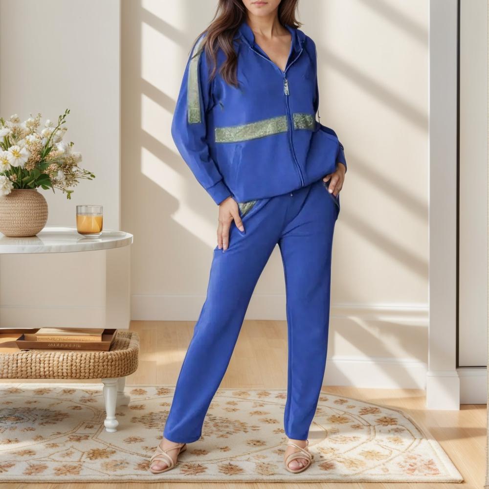 Conjunto de Moletinho Dalila™ Super Macio com Brilho Charmoso / Conforto e Elegância para Mulheres Poderosas!