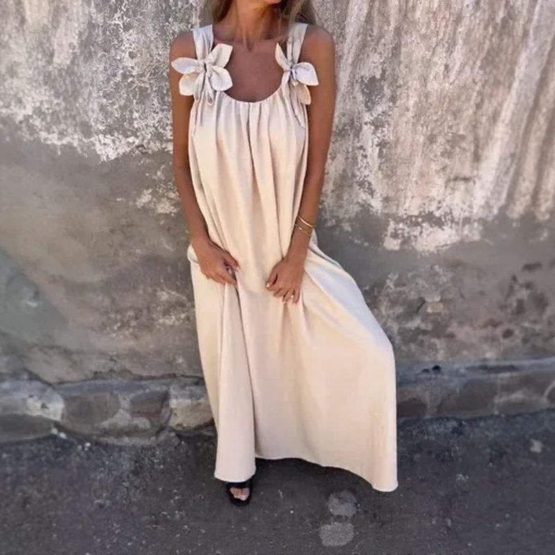 Vestido Floribella™ com Alças Artesanais em Algodão Leve / Porque Você Merece Leveza, Charme e Liberdade Todos os Dias!