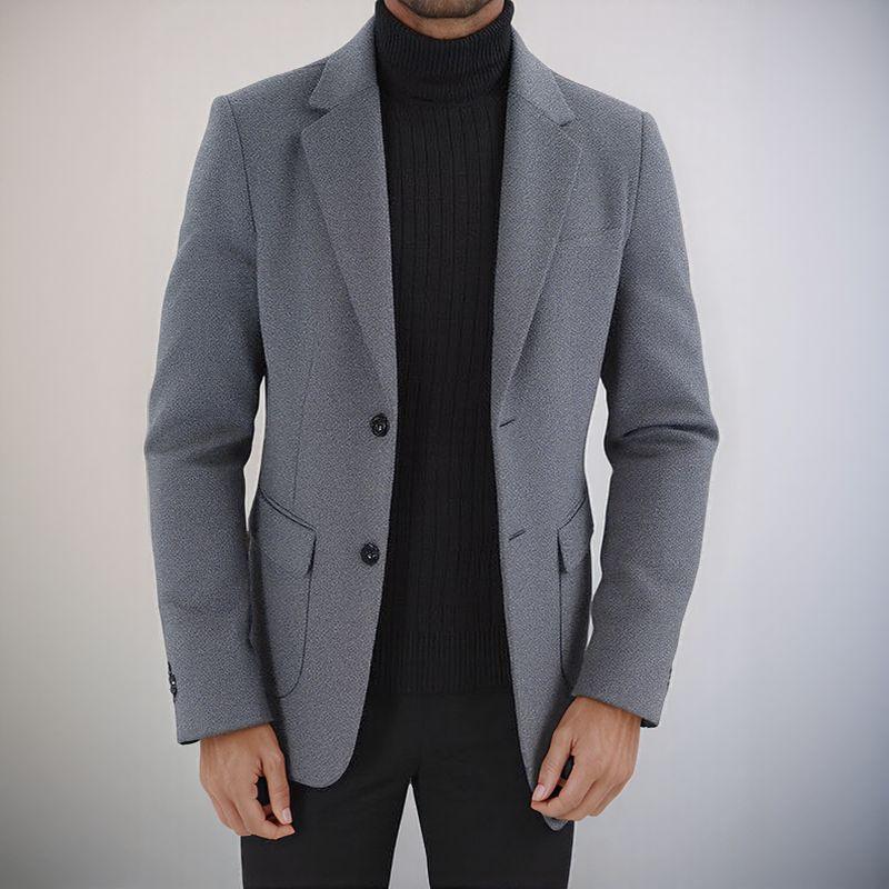 Blazer Bebbanburg™ com Corte Inglês e Caimento de Alfaiataria / Refinamento Clássico para Homens de Presença e Bom Gosto!