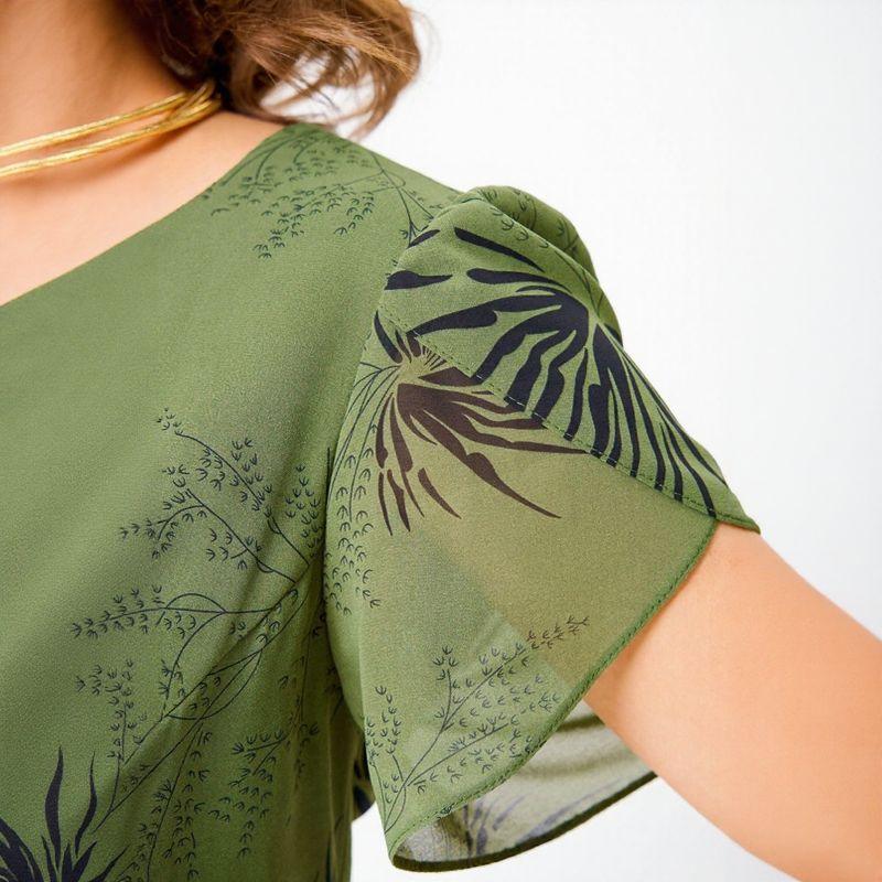 Vestido Sintra™ com Modelagem Mídi, Saia Evasê e Cinto de Brinde / Aura Mística e Elegante para Mulheres Poderosas!