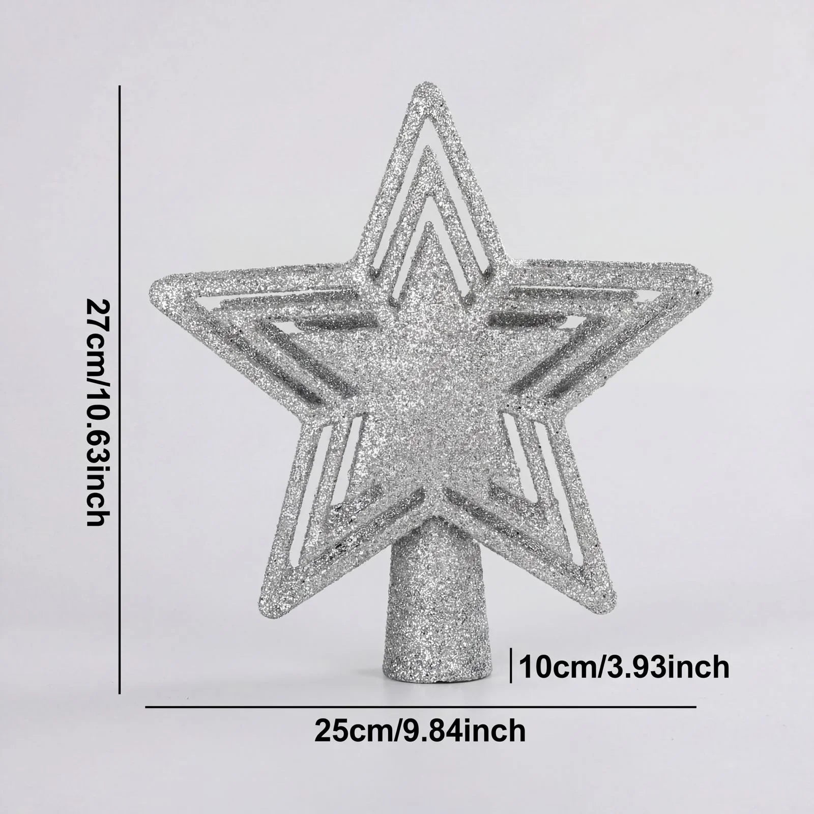 Projetor Natalino de Estrela para Topo de Árvore de Natal Modern Lar™ / O Toque Final Que Deixa Seu Natal Perfeito