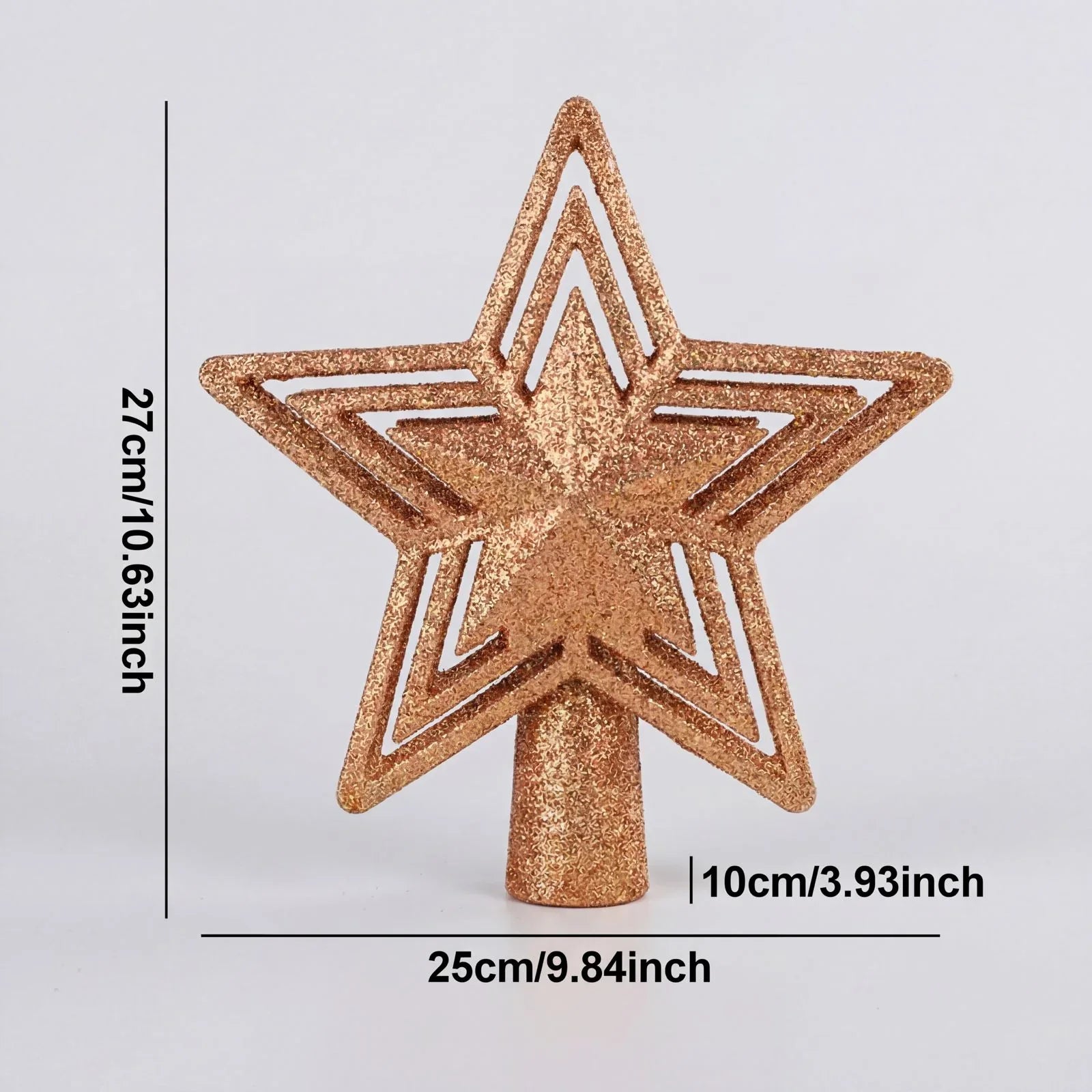 Projetor Natalino de Estrela para Topo de Árvore de Natal Modern Lar™ / O Toque Final Que Deixa Seu Natal Perfeito