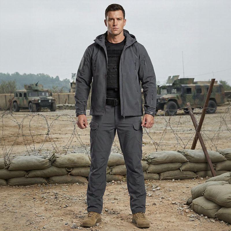 Conjunto Militar Sentinel™ Tático Impermeável de Alta Performance / Proteção, Mobilidade e Resistência para Qualquer Terreno!