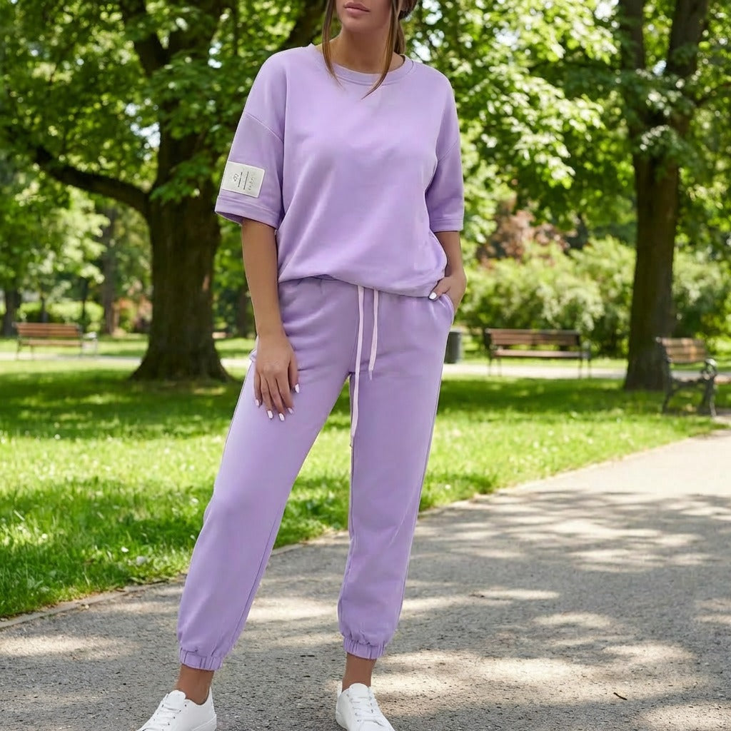 Conjunto Luna Confort™ em Malha Suave com Toque Sedoso