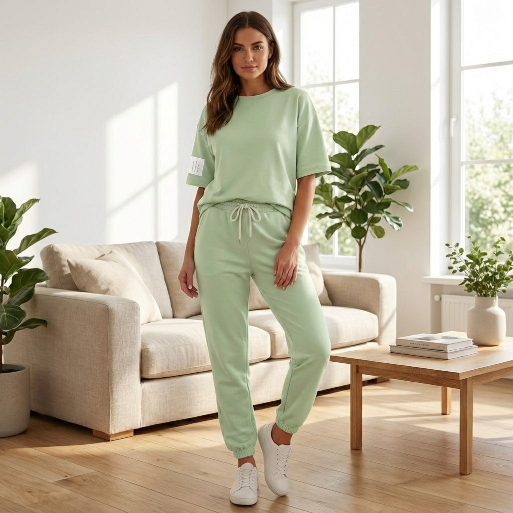 Conjunto Luna Confort™ em Malha Suave com Toque Sedoso