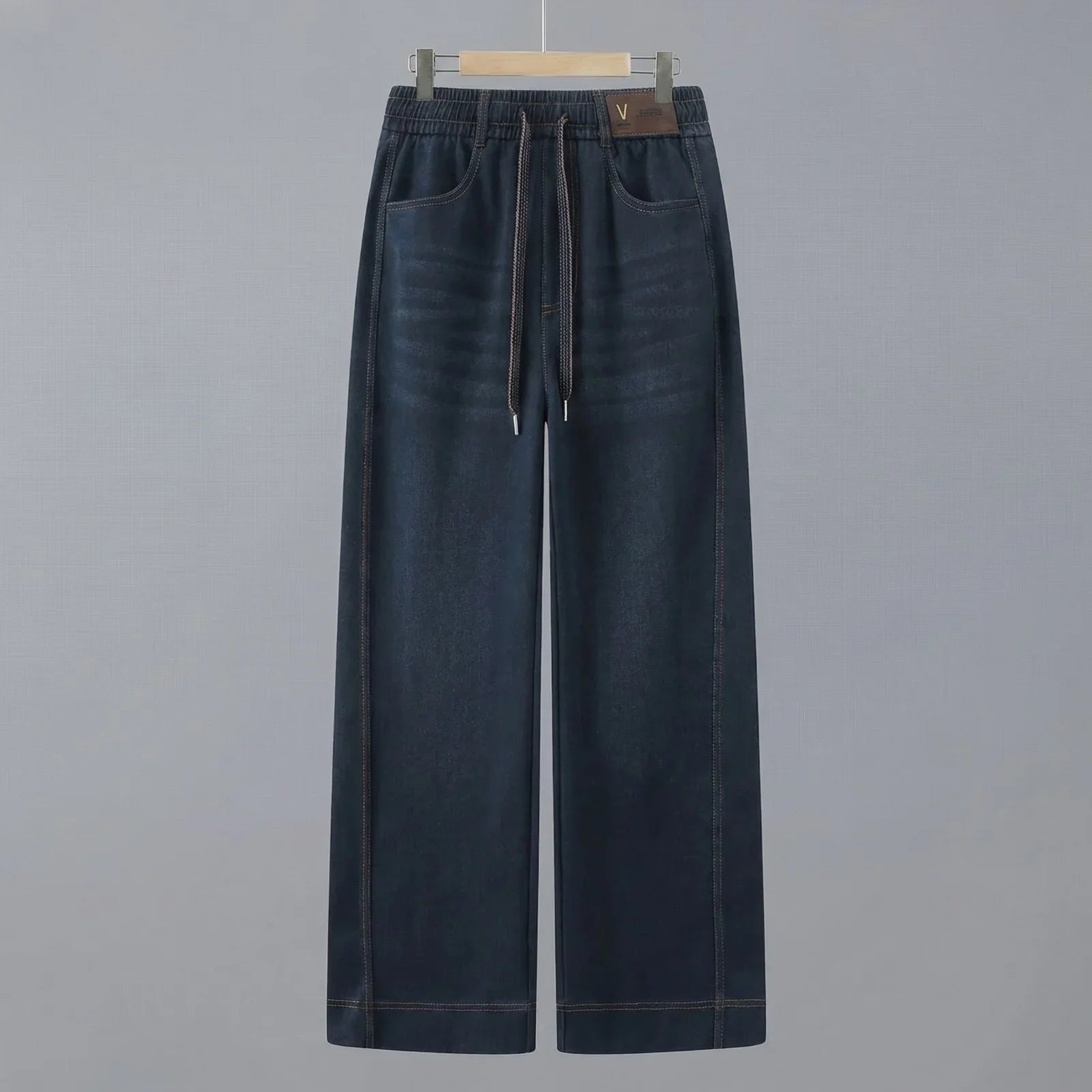 Calça Atlanta™ com Corte Reto e Cintura Ajustável
