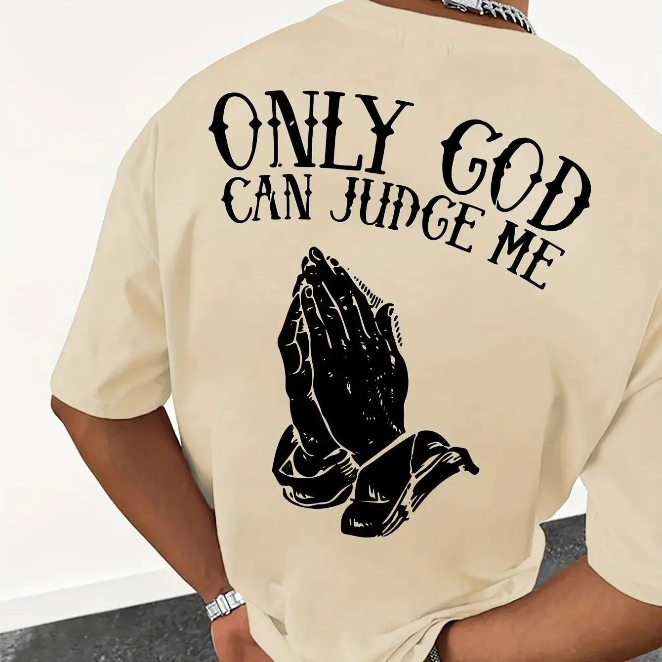 Camiseta Caleb™ com Estilo Streetwear e Estampa Posterior