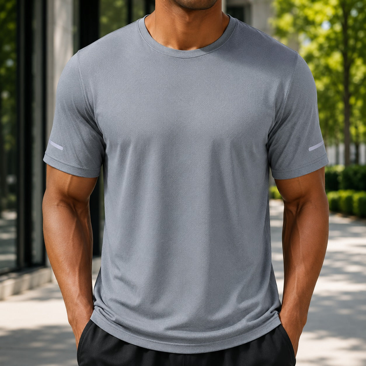 Camiseta Atlas™ com Proteção Solar UPF 50+ e Tecnologia DryFit / Frescor e Proteção em Qualquer Movimento