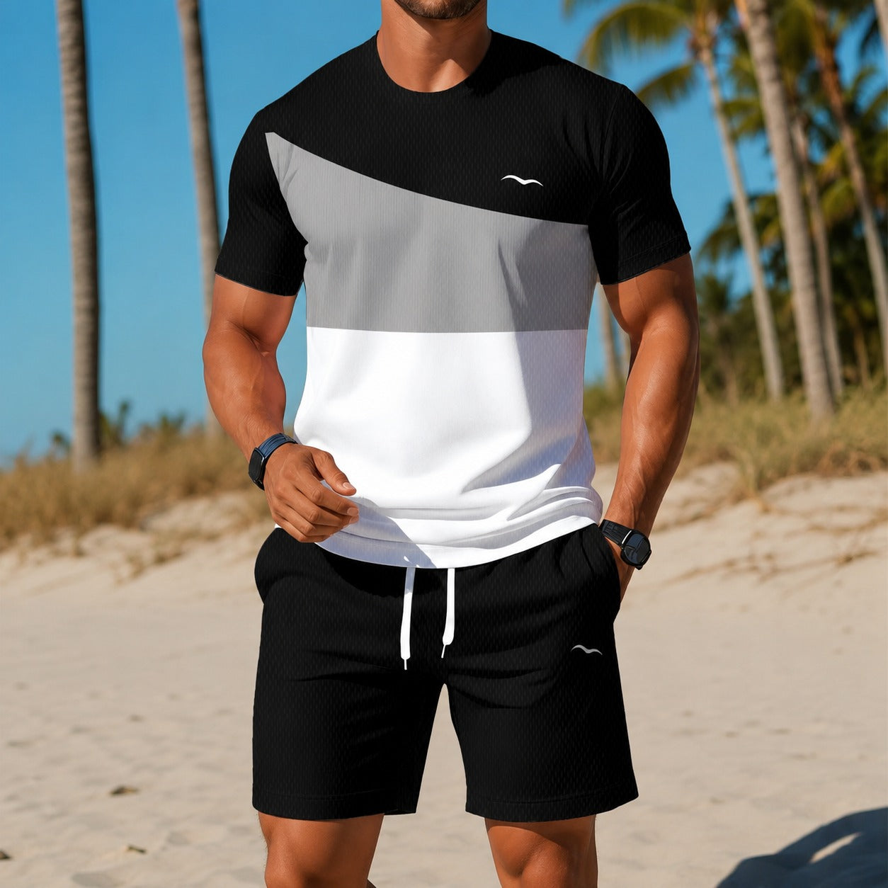 Conjunto Kael™ com Design Casual Esportivo e Tecido Respirável / O Equilíbrio Perfeito Entre Conforto e Elegância
