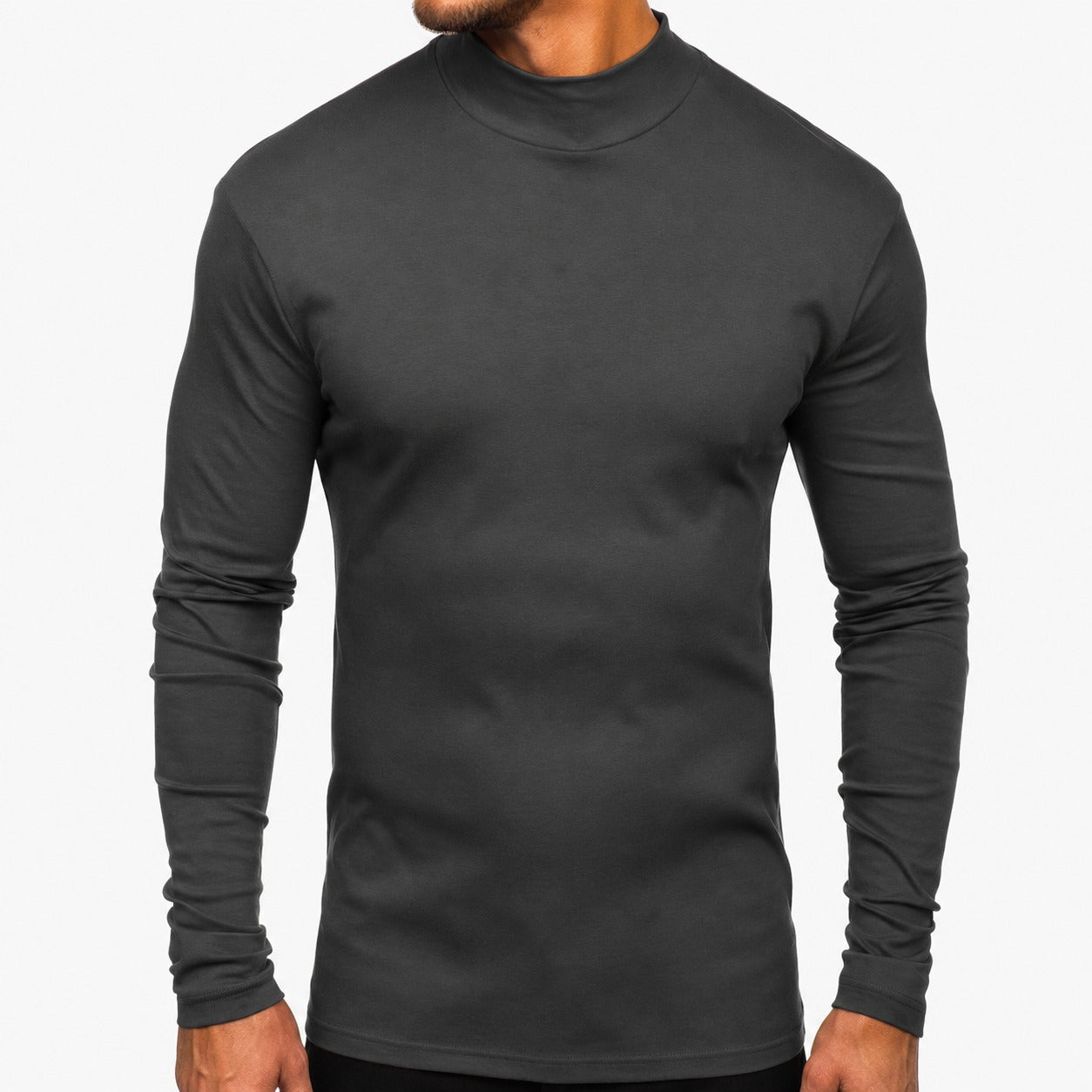 Camiseta Valtor™ de Manga Longa com Tecido Flexível e Modelagem Ajustada